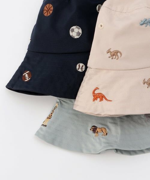 petit main / プティマイン ハット | 【遮熱】刺しゅうバケットハット | 詳細20