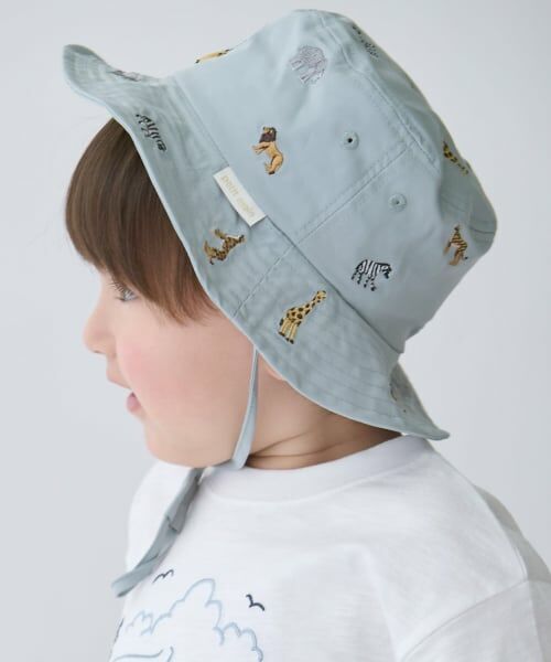 petit main / プティマイン ハット | 【遮熱】刺しゅうバケットハット | 詳細7