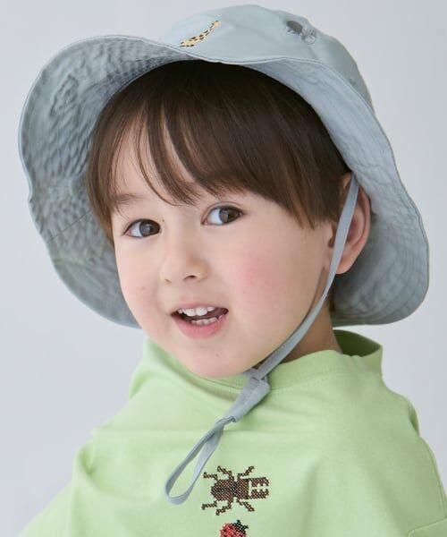 petit main / プティマイン ハット | 【遮熱】刺しゅうバケットハット | 詳細8