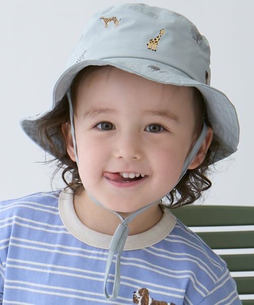 petit main / プティマイン ハット | 【遮熱】刺しゅうバケットハット | 詳細9