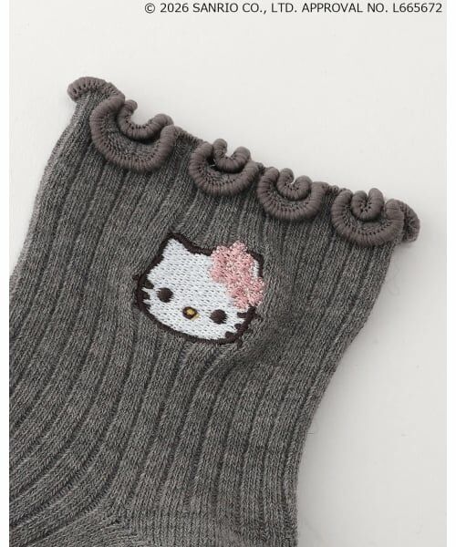 petit main / プティマイン ソックス | 【サンリオキャラクターズ】】刺しゅうソックス | 詳細1