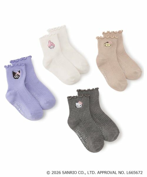 petit main / プティマイン ソックス | 【サンリオキャラクターズ】】刺しゅうソックス | 詳細5