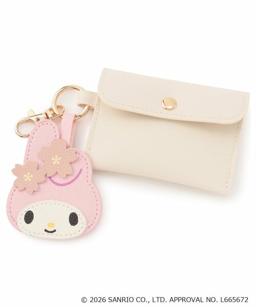 petit main / プティマイン チャーム | 【サンリオキャラクターズ】ミラーフェイスチャーム（ピンク）
