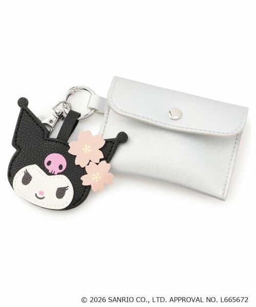 petit main / プティマイン チャーム | 【サンリオキャラクターズ】ミラーフェイスチャーム（黒）