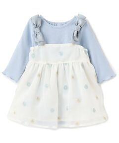 petit main / プティマイン ベビー・キッズウエア | 【リンク】花刺しゅうOPセットアップ