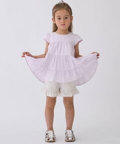 petit main / プティマイン ショート・ハーフ・半端丈パンツ | 【水陸両用】フリルショートパンツ