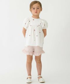 petit main / プティマイン ショート・ハーフ・半端丈パンツ | 【水陸両用】フリルショートパンツ