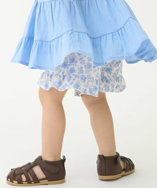 petit main / プティマイン ショート・ハーフ・半端丈パンツ | 【水陸両用】フリルショートパンツ | 詳細1