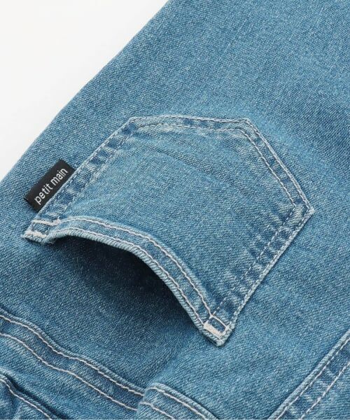 petit main / プティマイン その他パンツ | 【リンク】レースデニムパンツ | 詳細6