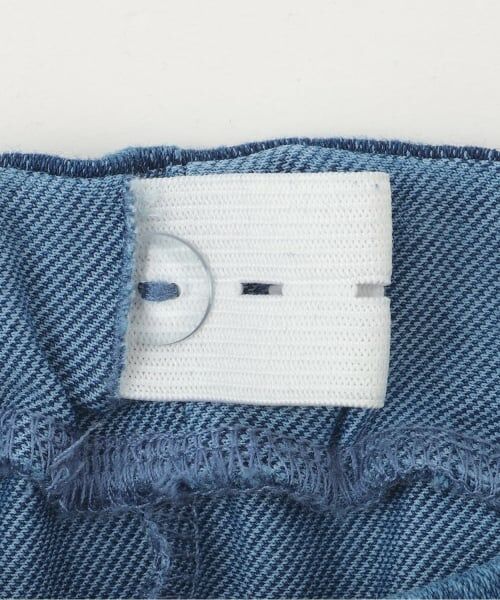 petit main / プティマイン その他パンツ | 【防汚加工/スマイル】7分リボンパンツ | 詳細3