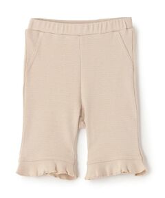 petit main / プティマイン その他パンツ | 7分丈フリルフライスパンツ