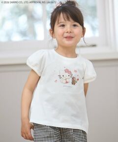 petit main / プティマイン Tシャツ | 【サンリオキャラクターズ】お花見Tシャツ