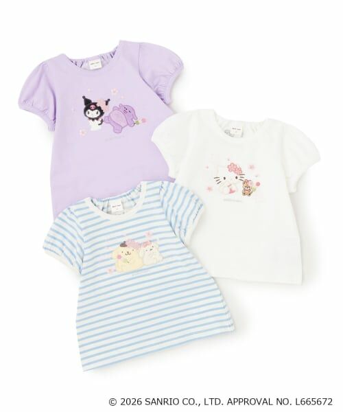 petit main / プティマイン Tシャツ | 【サンリオキャラクターズ】お花見Tシャツ | 詳細20