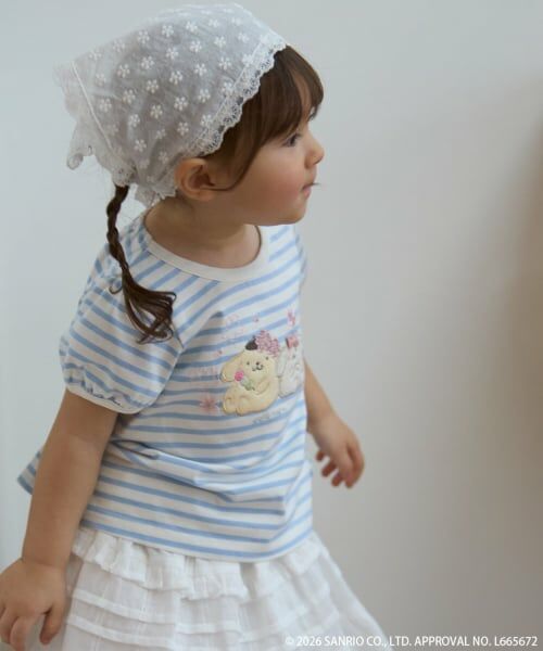 petit main / プティマイン Tシャツ | 【サンリオキャラクターズ】お花見Tシャツ | 詳細6