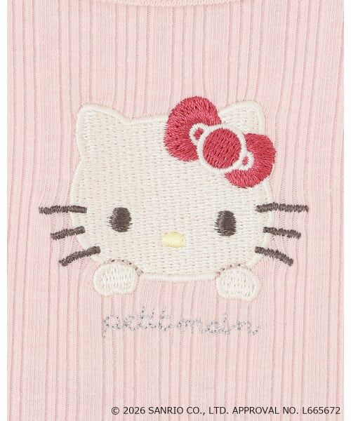 petit main / プティマイン Tシャツ | 【サンリオキャラクターズ】花柄チュールドッキングTシャツ | 詳細9