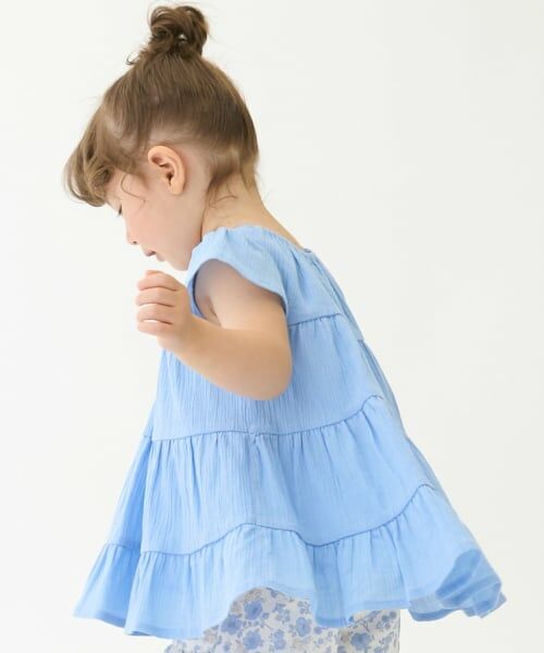 petit main / プティマイン その他トップス | 【スマイル/冷感/リンク】楊柳チュニック | 詳細4