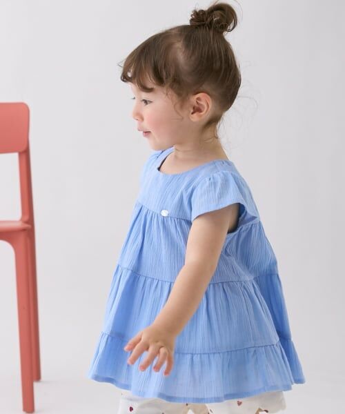 petit main / プティマイン その他トップス | 【スマイル/冷感/リンク】楊柳チュニック | 詳細5