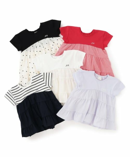 petit main / プティマイン Tシャツ | 【リンク】ドッキングティアードTシャツ | 詳細14