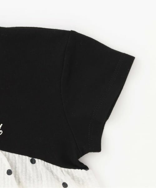 petit main / プティマイン Tシャツ | 【リンク】ドッキングティアードTシャツ | 詳細3