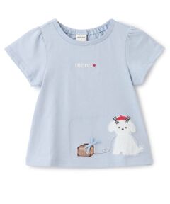 petit main / プティマイン Tシャツ | アップリケアソートTシャツ