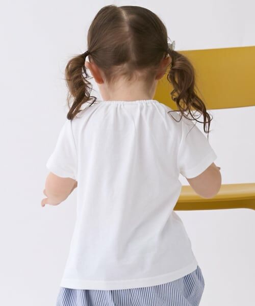 petit main / プティマイン Tシャツ | アップリケアソートTシャツ | 詳細10