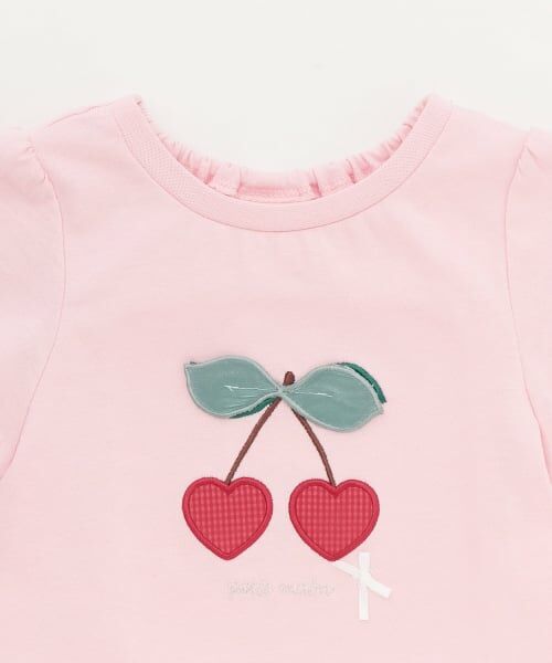 petit main / プティマイン Tシャツ | アップリケアソートTシャツ | 詳細18