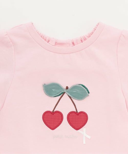 petit main / プティマイン Tシャツ | アップリケアソートTシャツ | 詳細2