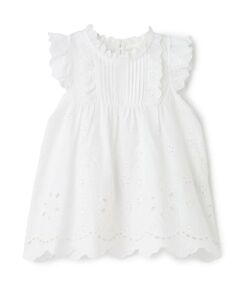 petit main / プティマイン その他トップス | 【リンク】オーバーレースチュニック