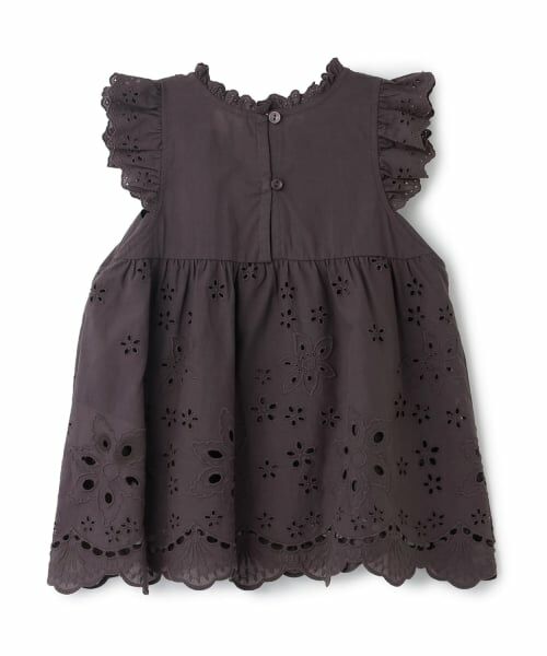 petit main / プティマイン その他トップス | 【リンク】オーバーレースチュニック | 詳細1