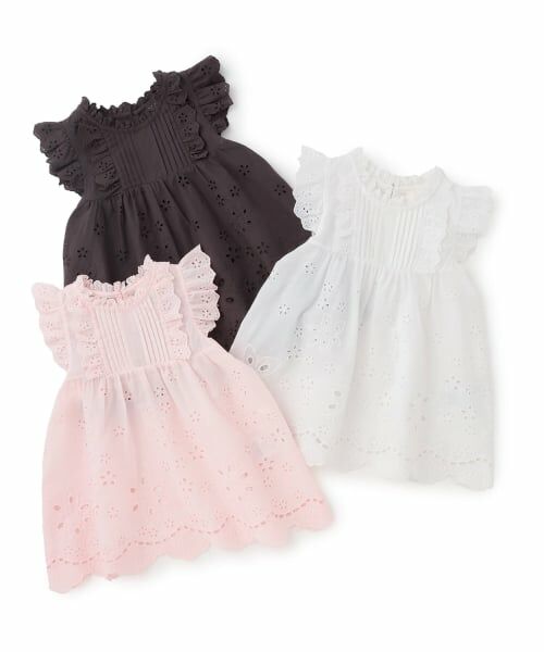 petit main / プティマイン その他トップス | 【リンク】オーバーレースチュニック | 詳細6