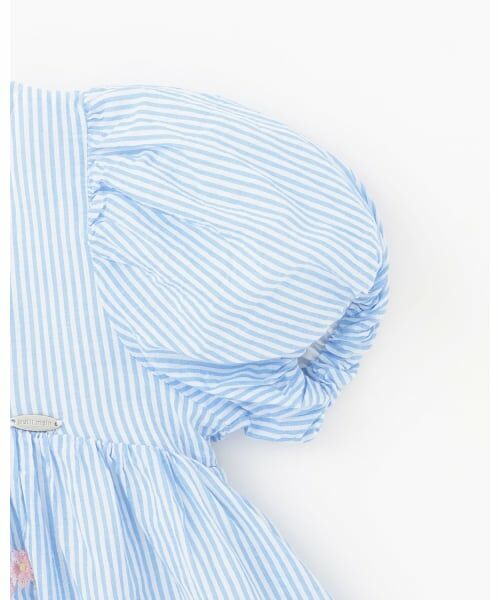 petit main / プティマイン ミニ丈・ひざ丈ワンピース | 【サンリオキャラクターズ】刺しゅうパフワンピース | 詳細7