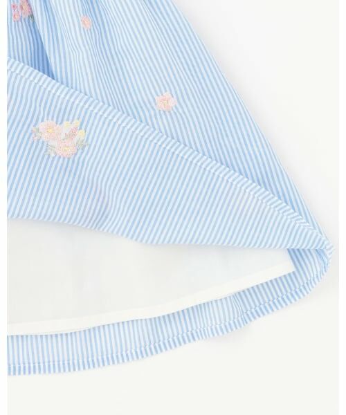 petit main / プティマイン ミニ丈・ひざ丈ワンピース | 【サンリオキャラクターズ】刺しゅうパフワンピース | 詳細9