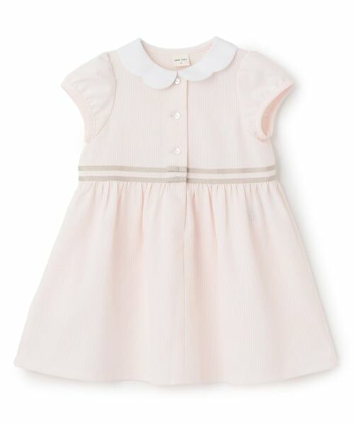 petit main / プティマイン ドレス | 【WINDRY】衿ワンピース(ライト ピンク)