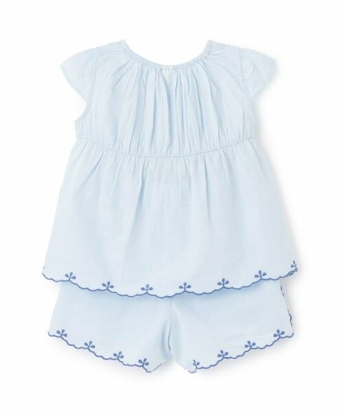 petit main / プティマイン その他トップス | 【リンク】インド綿刺しゅうセットアップ | 詳細11