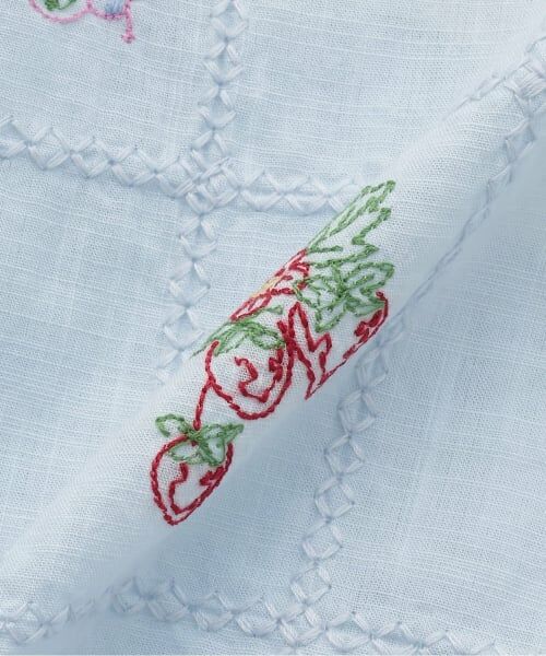 petit main / プティマイン Tシャツ | 【リンク】インド綿刺しゅうセットアップ | 詳細9