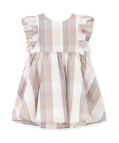 petit main / プティマイン ミニ丈・ひざ丈ワンピース | 【リンク】チェックフレアワンピース