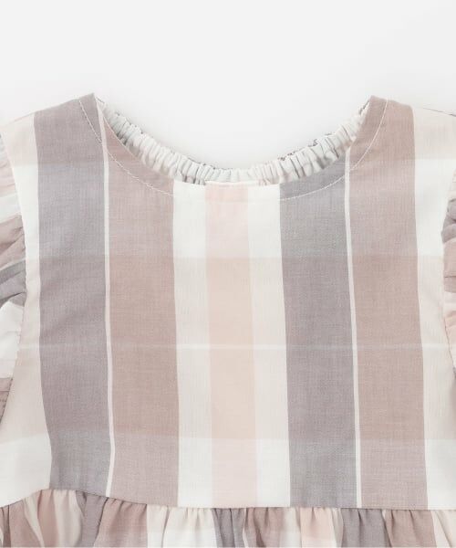 petit main / プティマイン ミニ丈・ひざ丈ワンピース | 【リンク】チェックフレアワンピース | 詳細2