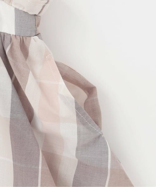 petit main / プティマイン ミニ丈・ひざ丈ワンピース | 【リンク】チェックフレアワンピース | 詳細4