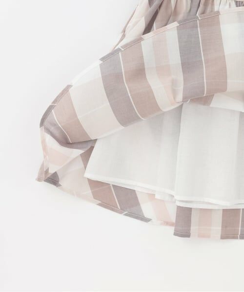 petit main / プティマイン ミニ丈・ひざ丈ワンピース | 【リンク】チェックフレアワンピース | 詳細6
