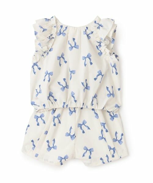 petit main / プティマイン Tシャツ | リボン総柄セットアップ | 詳細1