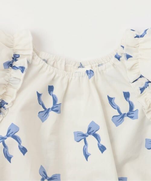 petit main / プティマイン Tシャツ | リボン総柄セットアップ | 詳細3