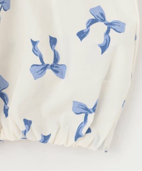 petit main / プティマイン Tシャツ | リボン総柄セットアップ | 詳細5