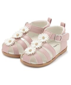 petit main / プティマイン サンダル | お花サンダル