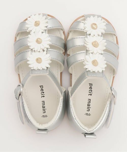 petit main / プティマイン サンダル | お花サンダル | 詳細4