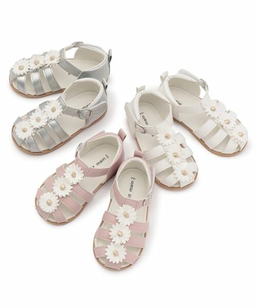 petit main / プティマイン サンダル | お花サンダル | 詳細6