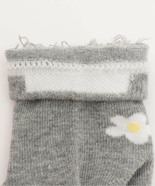 petit main / プティマイン ソックス | お花メロウショートソックス2P | 詳細5