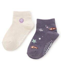 petit main / プティマイン ソックス | GIRLS吸水速乾ソックス2P