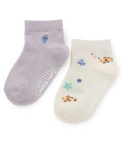 petit main / プティマイン ソックス | GIRLS吸水速乾ソックス2P