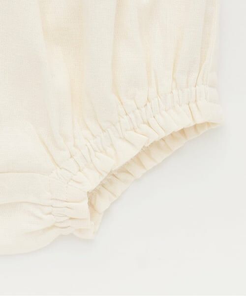 petit main / プティマイン ベビー・キッズウエア | 【リンク】インド綿モチーフ刺しゅうOPセットアップ | 詳細7