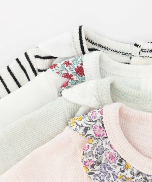 petit main / プティマイン ロンパース | 半袖スカラップロンパース | 詳細3